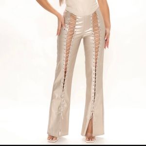 Fashionova Londyn Lace Up Pants